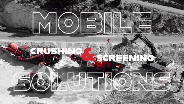 Why Mobile Crushing and Screening Plants.